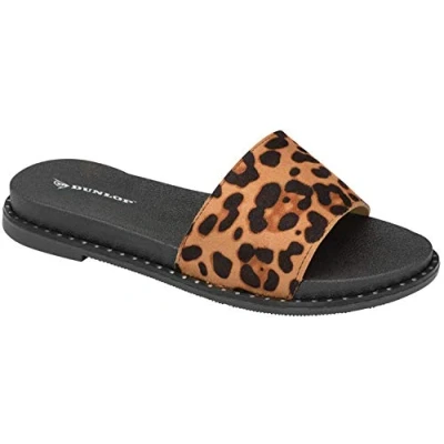 Image of DUNLOP DLP505 Black/Fuchsia UK 4 EU 37 US 7 (Ava Leopard, Numeric_5)
