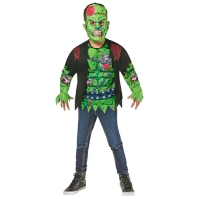 Image of Rubies 1001703S000 Frankie Kids Fancy Dress, Multi, 7 8