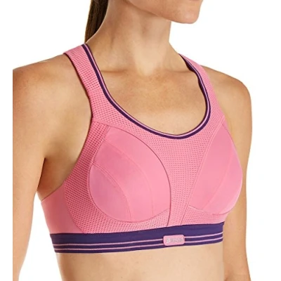 Image of Shock Absorber Women Ultimate Run Sports Bra Pink/Purple, Size 30A