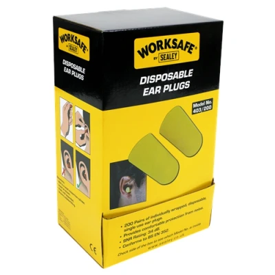 Image of Worksafe Ear Plugs Disposable 200 Pairs