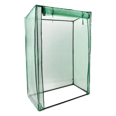 Image of DIVCHI Greenhouse Garden Tomato Growhouse Vegetables Grow Tent Green House With Roll Up Door Reinforced Cover &amp; Heavy Duty Frame