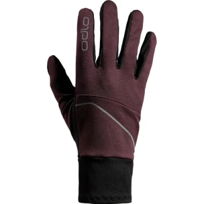 Image of Odlo Intensity Safety Light Gloves XS Unisex Green for Running and Outdoor Activities