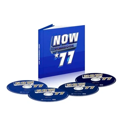 Image of NOW That&#039;s What I Call Music Yearbook &#039;77 Deluxe Hardcover Edition Sealed 2024 UK 4 CD set CDYBXNOW77