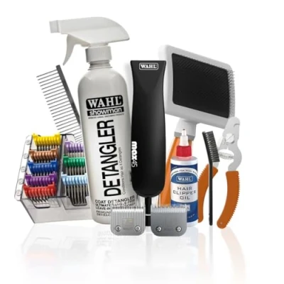Image of Wahl Student Starter Kit Professional Hair Clippers and Trimmers Set Ideal for Barbering Cosmetology Students Complete Grooming Tools