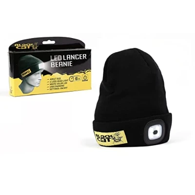 Image of Black Cat LED Lancer Beanie Headlamp