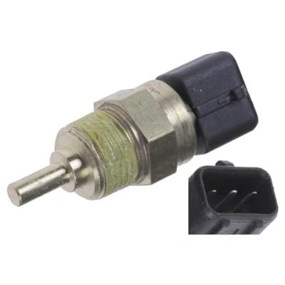 Image of 3922038020, 3922038030, 3923026700 Coolant Temperature Sensor FEBI BILSTEIN 107540 black KIA: Picanto I, cee‘d II Hatchback, Soul I
