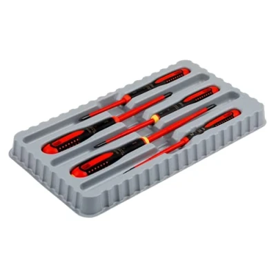 Image of BE 9881SL Ergo™ Slim VDE Insulated Screwdriver Set, 5 Piece