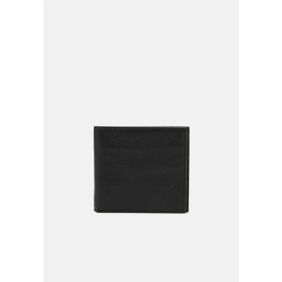 Image of Polo Ralph Lauren Billfold Unisex Wallet, Size: One Size, Black
