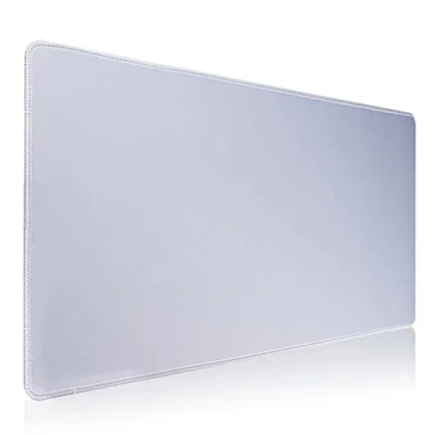 Image of Hosimoln Gaming Mouse Mat, Large Pad Size 70x30CM Thickness 3MM,Premium Textured Non Slip &amp; Waterproof Computer Mousepad with Stitched Edges for Gaming, Office Home 70x30 Gray