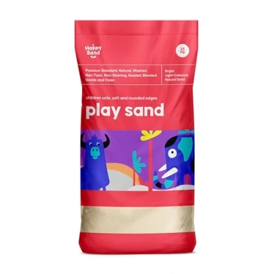 Image of LEAP HORSE 25KG Premium Standard, Clean Children’s Play Sand, Non Toxic, Natural Washed Pit, Safe for Kids, Light Color Next Day DELIVERY