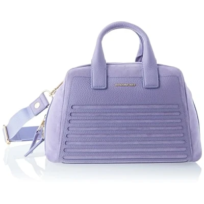 Image of Mandarina Duck Women&#039;s VELVET TOTE, Purple Impression, Taglia Unica