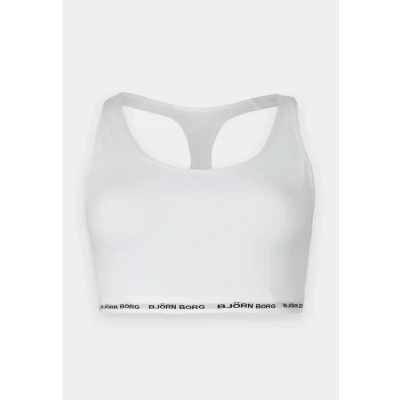 Image of Björn Borg CORE LOGO SOFT Bustier, Women&#039;s, Size: Small, Brilliant white