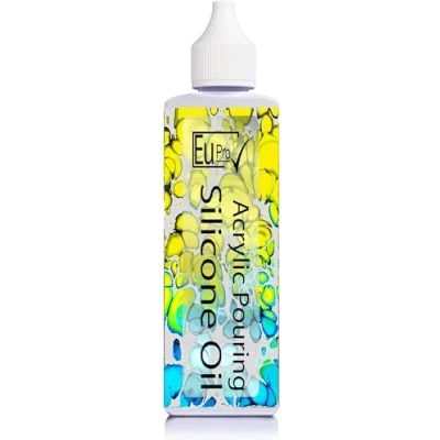 Image of 100% pure Silicone Oil, Acrylic Pour Fluid Art Cell Painting Paint Medium pouring