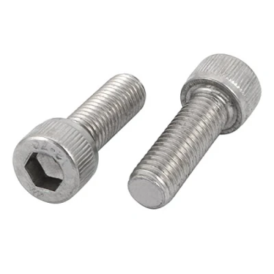Image of Sourcingmap M10x30mm 304 Stainless Steel Left Hand Thread Hex Socket Head Cap Screw Bolt 2pcs
