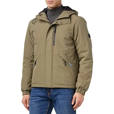 Image of Tom Tailor Denim Men&#039;s 1032432 Jacket, 10415 Dusty Olive Green, M
