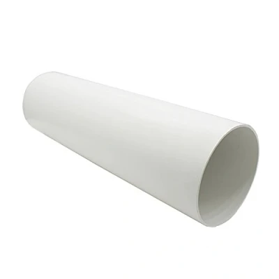 Image of Kair Plastic Ducting Pipe 100mm 350mm Short Length Rigid Straight Duct Channel