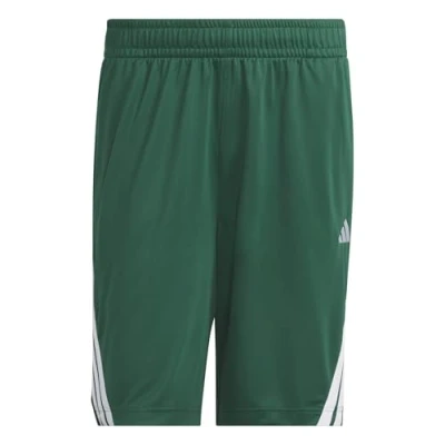 Image of adidas Performance Stripes Short Sports shorts, Men&#039;s, Size: Mx7&quot;, Grey/black