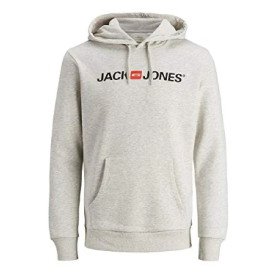 Image of JACK &amp; JONES Male Hoodie Logo