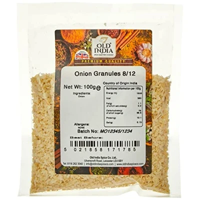 Image of Old India Onion Granules 8/12 100g