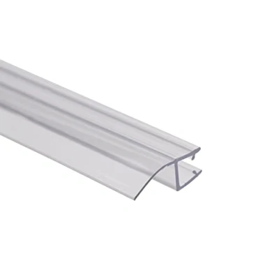Image of Croydex Rigid Shower Screen Wiper Seal Kit Fitting 4 6 mm Thick Panels, 1000mm