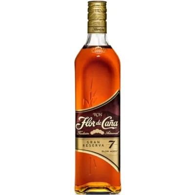 Image of ‎Flor de Caña 7yr Grand Reserve Rum 70cl, 40% ABV , Sustainably produced, Premium Golden Aged Nicaragua