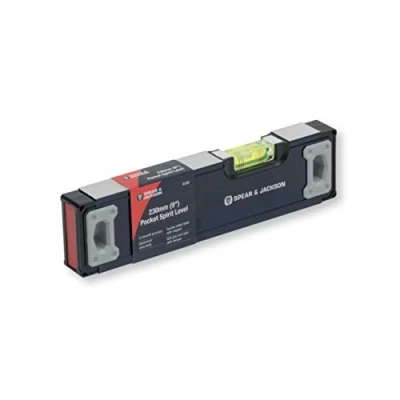 Image of Spear &amp; Jackson SL230 230mm (9&quot;) Pocket Spirit Level
