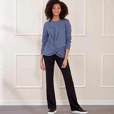 Image of New Look UN6689A Misses Sportswear A (6 8 10 12 14 16 18), White