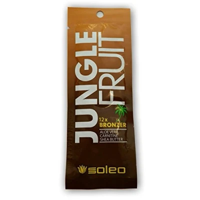 Image of Soleo Jungle Fruit bronzing sunbed tanning lotion cream (15ml sachet)