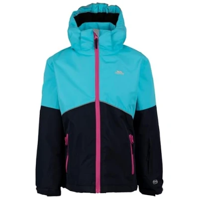 Image of Trespass Kids Padded Ski Jacket Detachable Hood Reflective Trims Precision