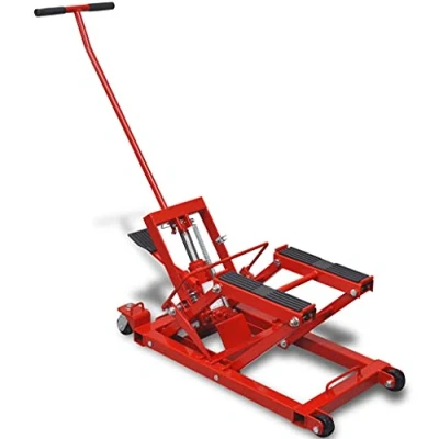 Image of Hydraulic Car/Tractor/Motorcycle/ATV Jack 680 kg Cast Steel Heavy Duty Garage