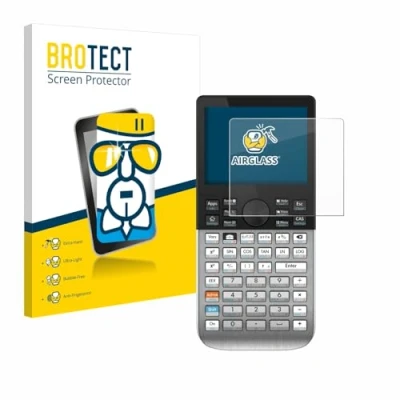 Image of brotect Glass Screen Protector Film compatible with HP Prime Foil 9H Protection [Scratch Resistant, High Clarity]
