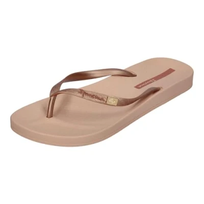 Image of Ipanema Women&#039;s ANAT BRASILIDADE FEM, Beige/Metalic Pink, 5.5 UK