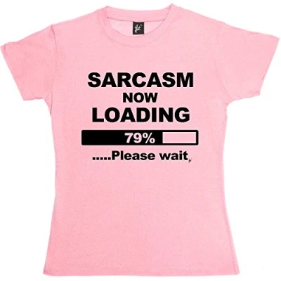 Image of Fancy A Snuggle Sarcasm Now Loading Womens Boyfriend Fit T Shirt Baby Pink XX Large