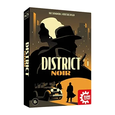 Image of Game Factory 646319, District Noir, for Adults and Children from 10 Years, Card Duel 2 Players