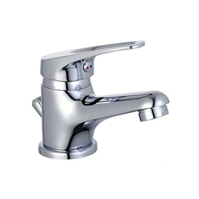 Image of EISL NI075SCR Speed Bathroom Mixer Waste Extra Space Saving Tap Ideal for Small Sinks Chrome