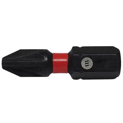 Image of Forgefix ForgeFast Pozidriv Compatible Impact Bit PZ4 x 25mm (Card 2)