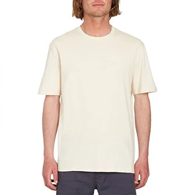Image of Volcom Stone Blank BSC SST T Shirt Whitecap Grey (as8, Alpha, m, Regular, Regular)