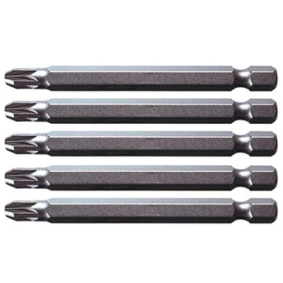 Image of KS Tools 911.7728 1/4&quot; CLASSIC Bit, 75mm, PZ2, pack of 5