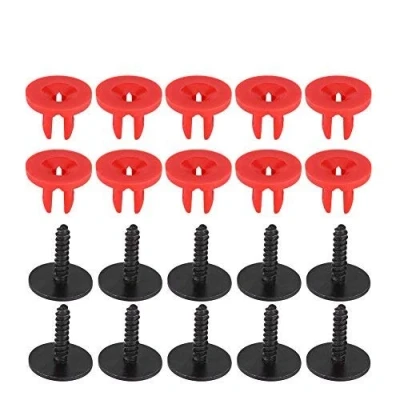 Image of 20Pcs Engine Undertray Cover Clips Screws Bottom Shield Guard for Fo rd cus Mon deo