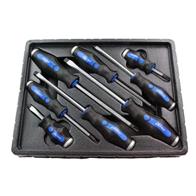 Image of Bergen 8PC GO THRU SCREWDRIVER SET B1507