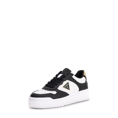 Image of GUESS Women&#039;s MIRAM6 Sneaker, Black Brown, 7 UK