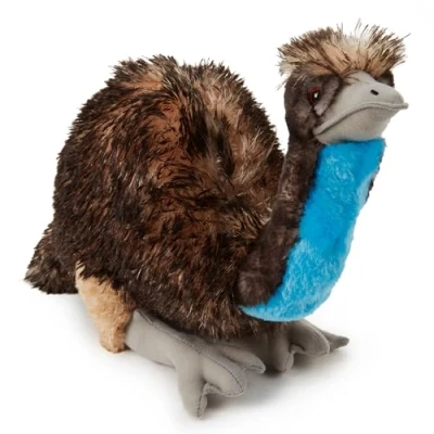 Image of Zappi Co Emu Plush Toy (40cm) Large, Loveable Bird, Eco Friendly, Fun for Children&#039;s Playtime, 100% Recycled Material
