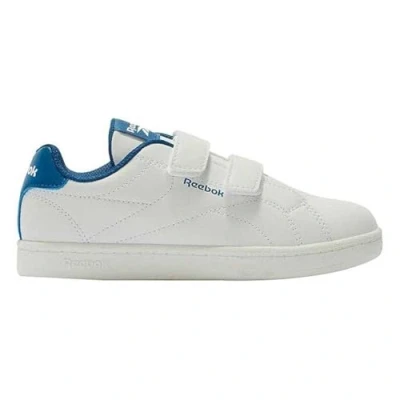 Image of Reebok Classic Royal Complete 2.0 TWO Strap Unisex Trainers for kids, Size: 2, Footwear white/twilight blue shoes