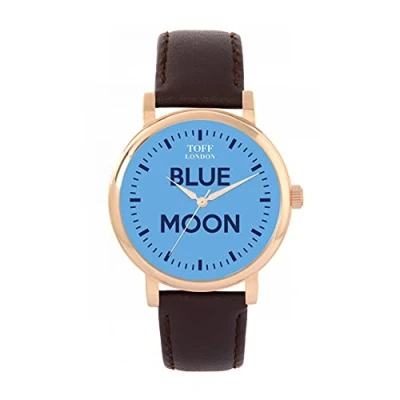 Image of Toff London Football Fans Blue Moon Ladies Watch