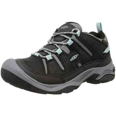 Image of Circadia Leather And Mesh Women&#039;s Waterproof Hiking Trainers