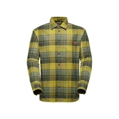 Image of Mammut Trovat Longsleeve Shirt Men Aura Dark Marsh S