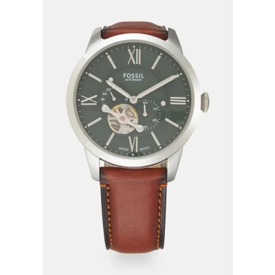 Image of Fossil Townsman Chronograph watch, Men&#039;s, Size: One Size, Brown