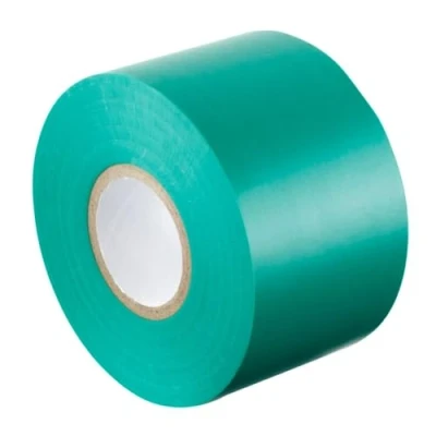 Image of Gocableties Green Wide Electrical Tape, 50mm x 33m, 2&quot; Strong Self Adhesive PVC Insulation Tape for Insulating, Repairing and Protecting Wires, 1 Roll