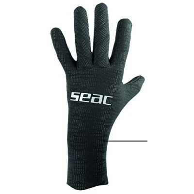 Image of SEAC Ultraflex, 2 mm ultra elastic neoprene gloves for diving and spearfishing, Anti slip