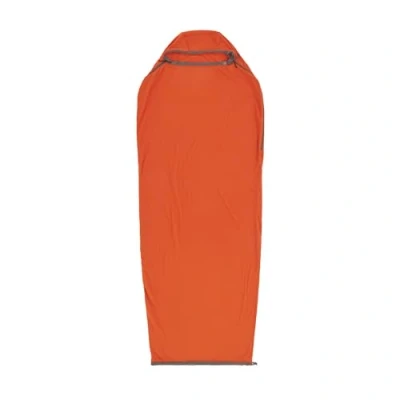 Image of Sea to Summit Reactor Fleece Sleeping Bag Liner Mummy Drawcord Standard Travel sheet